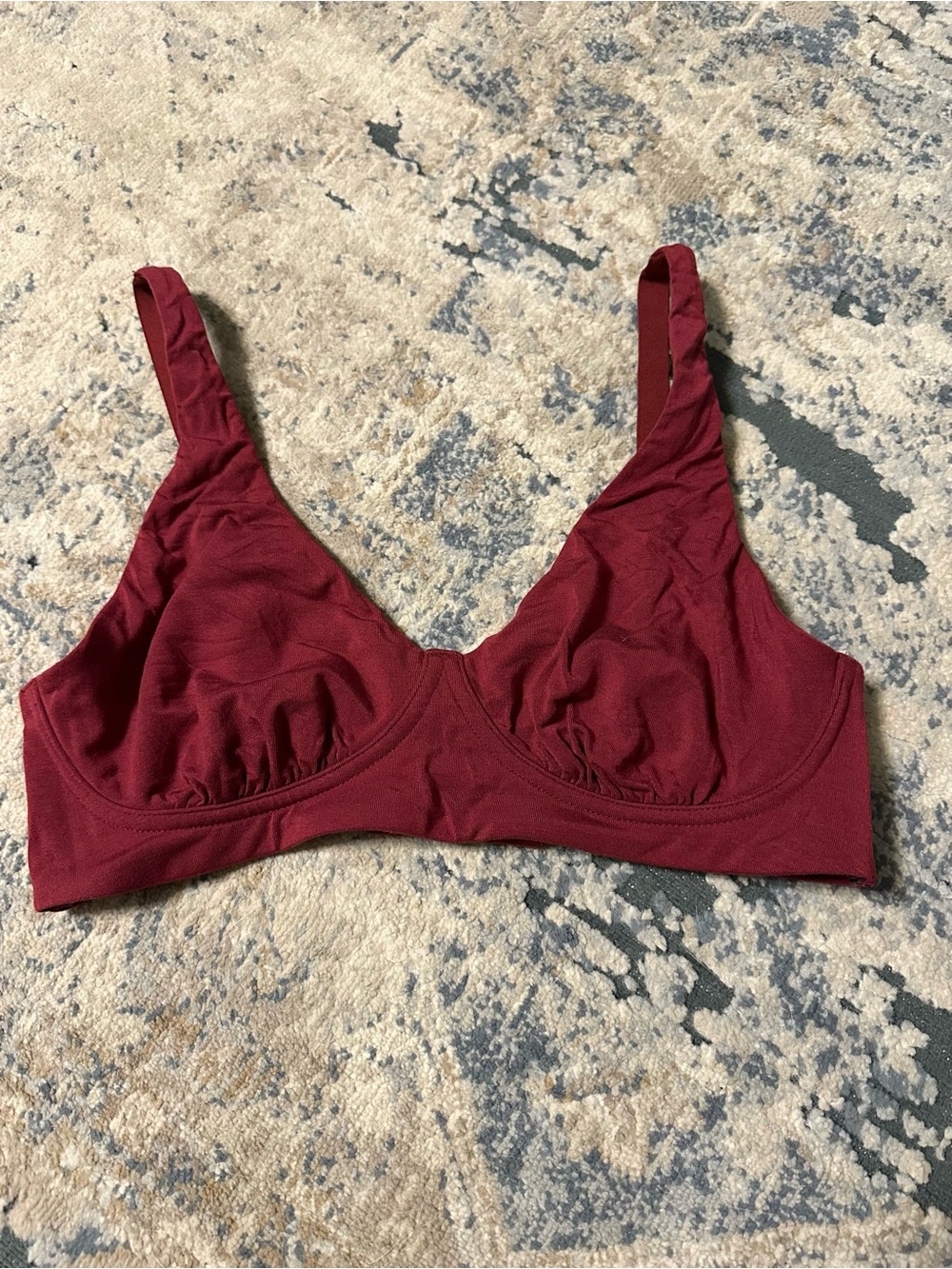 MeUndies Women’s Wireless Burgundy Bra
